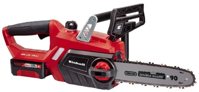 Einhell Пила цепная аккумуляторная GE-LC 18 Li Kit, 18В PXC, акб 1х3Ач, шина 25см, 4.3м/с, 2.97кг