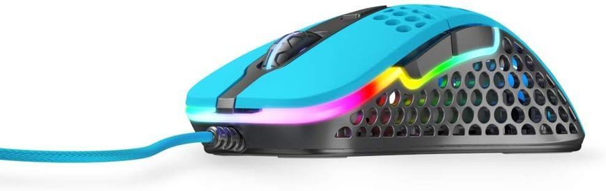 Cherry Xtrfy Миша ігрова M4 RGB USB Miami Blue (321587) XG-M4-RGB-BLUE фото
