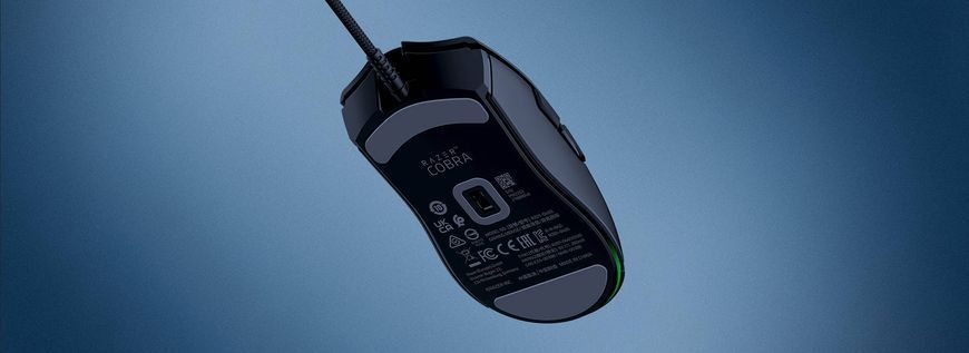 Razer Мышь Cobra, RGB, USB-A, чёрный RZ01-04650100-R3M1 фото
