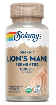 Organic Lion's Mane Fermented 1000mg - 60 caps