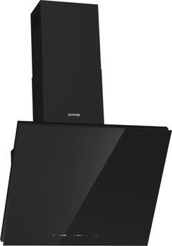 Gorenje Вытяжка наклонная, 60см, 570м3ч, черный WHI643B фото