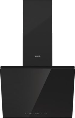 Gorenje Витяжка похила, 60см, 570м3ч, чорний (375720) WHI643B фото