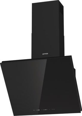Gorenje Витяжка похила, 60см, 570м3ч, чорний (375720) WHI643B фото