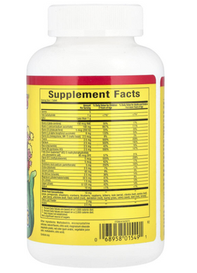 Big Friends Chewable Multi-Vitamin & Minerals, Мультивитамины, 60 таблеток