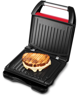 Гриль Russell Hobbs George Foreman 25030-56 Compact Steel Grill (6651562) 23749036001 фото