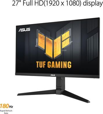 Монітор Asus 27" TUF Gaming VG279QL3A 2xHDMI, DP, MM, IPS, 180Hz, 1ms, sRGB 125%, AdaptiveSync, Pivot, HDR400 (387519) 90LM09H0-B01170 фото