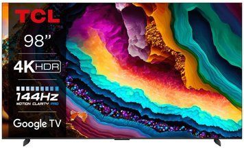 TCL Телевизор 98" LED 4K 144Hz Smart Google TV Titan ONKYO sound 98UHD870 фото