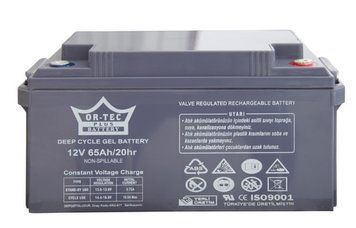 Гелевий аккумулятор для сонячних батарей OR-TEC 12v 65 Ah GEL 12v 65 Ah GEL фото
