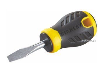 Отвертка плоская STANLEY "Essential": шлиц SL6,5 х 30 мм