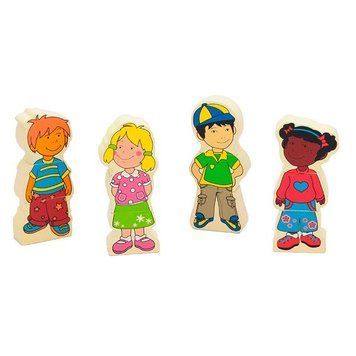 Набір магнітних фігурок Viga Toys Діти (59699VG) dt_850 фото