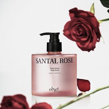 Гель для душу Objet by Kundal Moist Gleam Body Wash Santal Rose 450ml