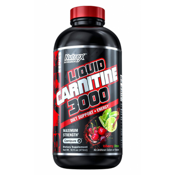 Liquid L-Carnitine 3000 - 480ml Orange Mango Nutrex