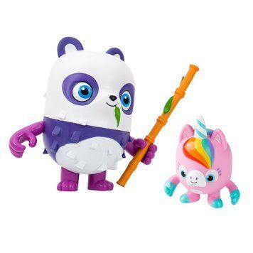 Ігровий набір PINATA SMASHLINGS &ndash; ПАНДА САНА (1 велика фігурка, 2 екскл. фігурки)