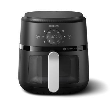 Мультипечь Philips Ovi digital, 1500Вт, чаша-4.2л, сенсорное управление, 13 авто. программ, окошко, пластик, черный (378740) NA221/00 фото