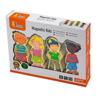 Набір магнітних фігурок Viga Toys Діти (59699VG) dt_850 фото