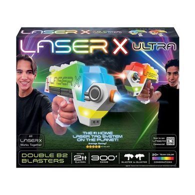 Набір для лазерних боїв Laser X Ultra для двох гравців (87552) dt_93169 фото