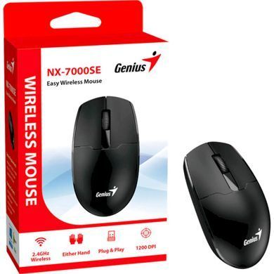 Genius Миша NX-7000SE, WL, чорний (377404) 31030032400 фото