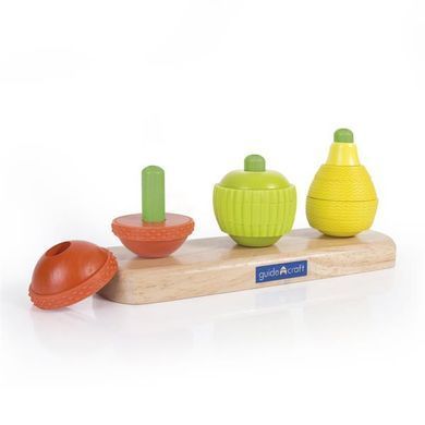 Пирамидка Guidecraft Manipulatives Фрукты (G6732) dt_2180 фото