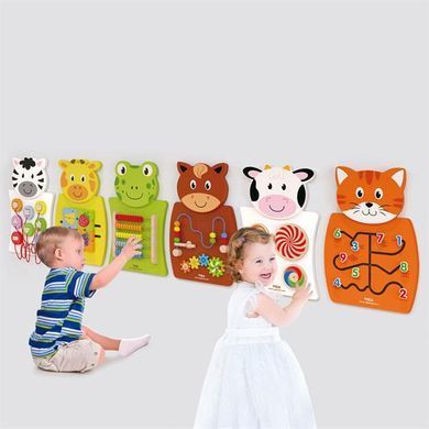 Бизиборд Viga Toys Зебра с фигурками (50681FSC) dt_13144 фото
