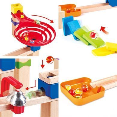 Конструктор-лабиринт Hape Marble Run Множество дорожек 50 эл. (E1102) dt_14982 фото