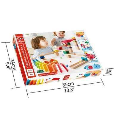 Конструктор-лабиринт Hape Marble Run Множество дорожек 50 эл. (E1102) dt_14982 фото