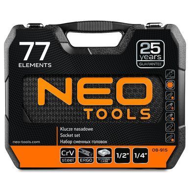 Набор инструментов Neo Tools 08-915 77 шт 08-915 фото