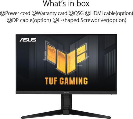 Монітор Asus 27" TUF Gaming VG279QL3A 2xHDMI, DP, MM, IPS, 180Hz, 1ms, sRGB 125%, AdaptiveSync, Pivot, HDR400 (387519) 90LM09H0-B01170 фото