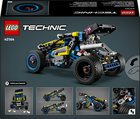 Конструктор LEGO Technic Позашляховик багі для перегонів 219 деталей (42164)