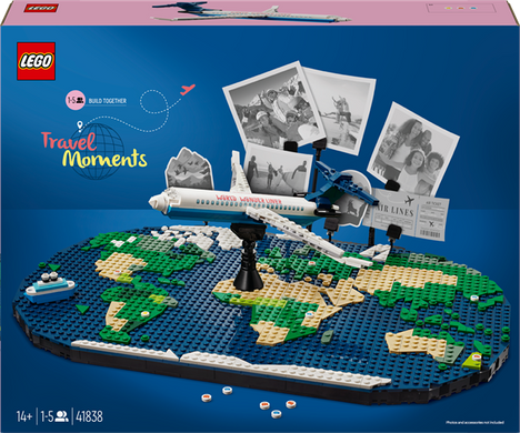 Конструктор LEGO Family Мгновения из путешествий 1231 деталь (41838)