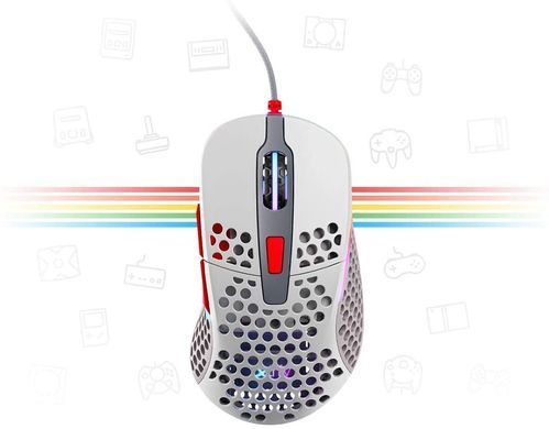 Cherry Xtrfy Мышь игровая M4 RGB USB Retro XG-M4-RGB-RETRO фото