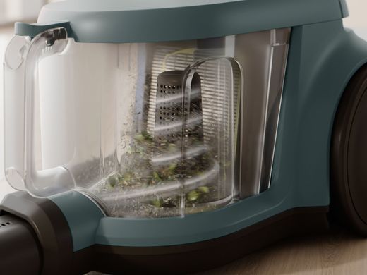 Пылесос Electrolux контейнерный, 850Вт, конт пыль -2л, HEPA12, 3 насадки, зеленый EL31C2OG фото