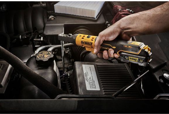 Гайкокрут кутовий - ключ-храповик акумуляторний безщітковий DeWALT DCF500N DCF500N фото