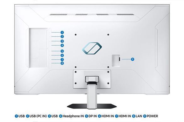 Samsung Монітор 43" Samsung Odyssey NEO G7 SMART HDMI, DP, USB, VA, 3840x2160, 144Hz, 1ms (369499) LS43CG700NIXUA фото