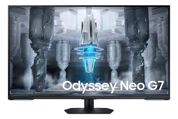 Samsung Монітор 43" Samsung Odyssey NEO G7 SMART HDMI, DP, USB, VA, 3840x2160, 144Hz, 1ms (369499) LS43CG700NIXUA фото
