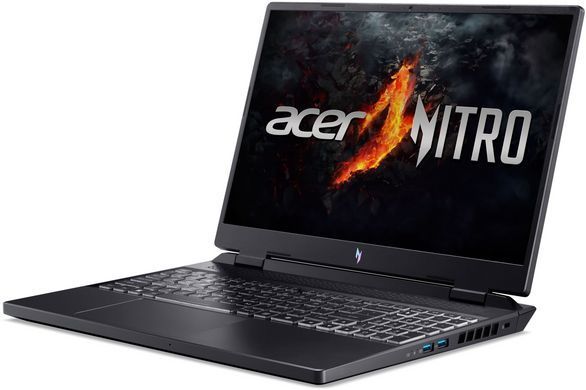 Acer Ноутбук Nitro 16 AN16-42 16" WQXGA IPS, AMD R9-8945HS, 32GB, F1TB, NVD4070-8, Lin, черный NH.QSLEU.001 фото