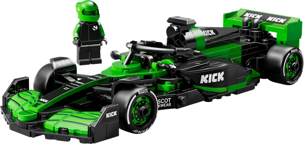 Конструктор LEGO Speed Champions Гоночный автомобиль KICK Sauber F1 Team C44, 259 деталей (77247)