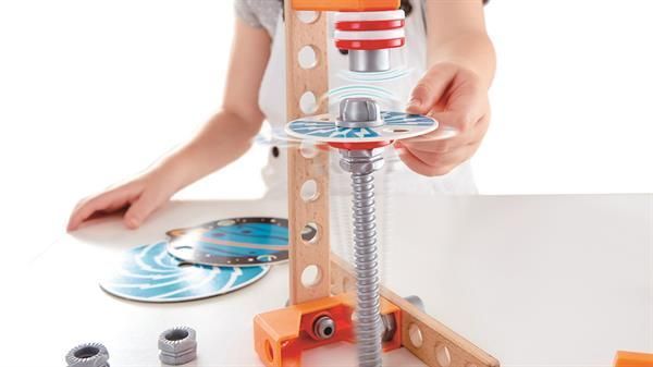 Конструктор Hape Junior Inventor Магнітна лабораторія 34 деталі (E3033) dt_12257 фото