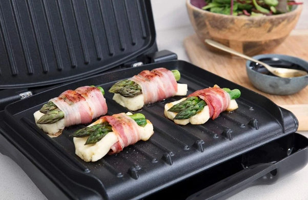 Гриль Russell Hobbs George Foreman 25030-56 Compact Steel Grill (6651562) 23749036001 фото