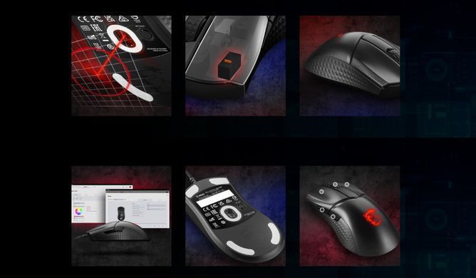 MSI Миша Clutch GM31 LIGHTWEIGHT Mouse (361920) S12-0402050-CLA фото