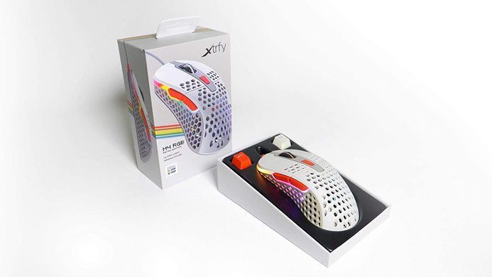 Cherry Xtrfy Мышь игровая M4 RGB USB Retro XG-M4-RGB-RETRO фото