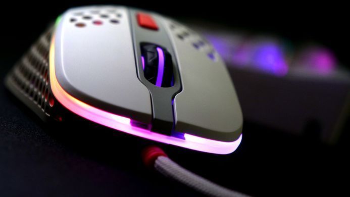 Cherry Xtrfy Мышь игровая M4 RGB USB Retro XG-M4-RGB-RETRO фото