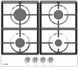 Gorenje Варочная поверхность газовая, 60см, чугун, газконтроль, нерж G641XHC
