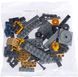 Конструктор ZIPP Toys "Потяг DF5 1391 з рельсами". Колір: червоний ibs_5320103