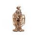 Дерев'яний механічний 3D конструктор Ugears Автоматон Велосипедист (70148) dt_93618