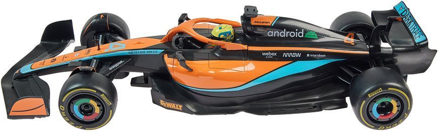 Машинка Rastar McLaren F1 W11 MCL36 1:12. Помаранчевий