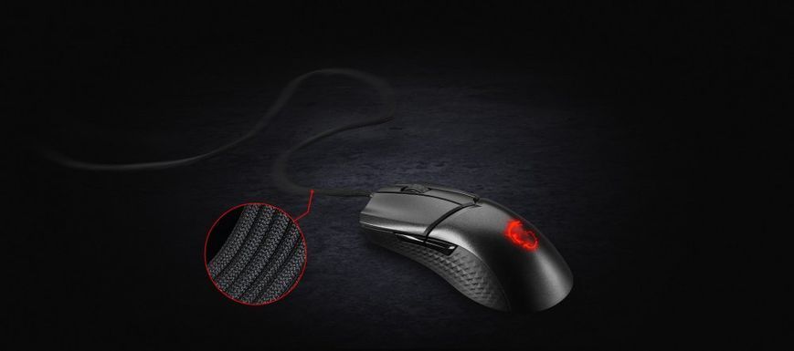 MSI Миша Clutch GM31 LIGHTWEIGHT Mouse (361920) S12-0402050-CLA фото