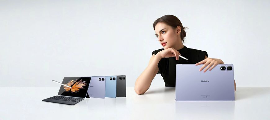Blackview Планшет Tab 16 Pro 11" 8ГБ, 256ГБ, LTE, 7700мА&bull;год, Android, сірий UA (381310) 6931548316800 фото